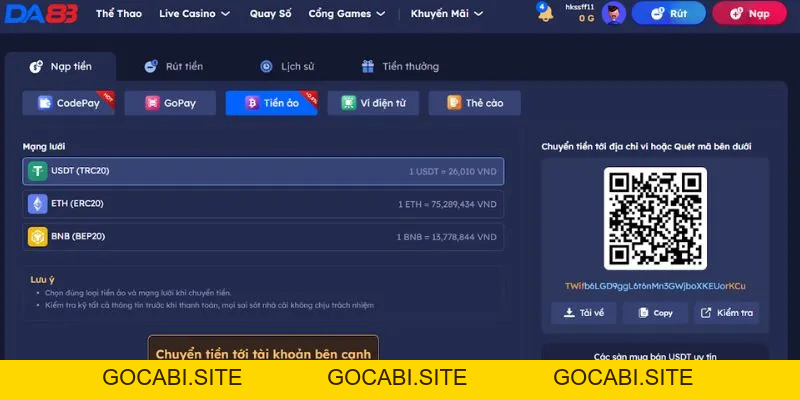 Rút tiền DA88 - Hướng dẫn quy trình giao dịch nhanh chóng - gocabi.site