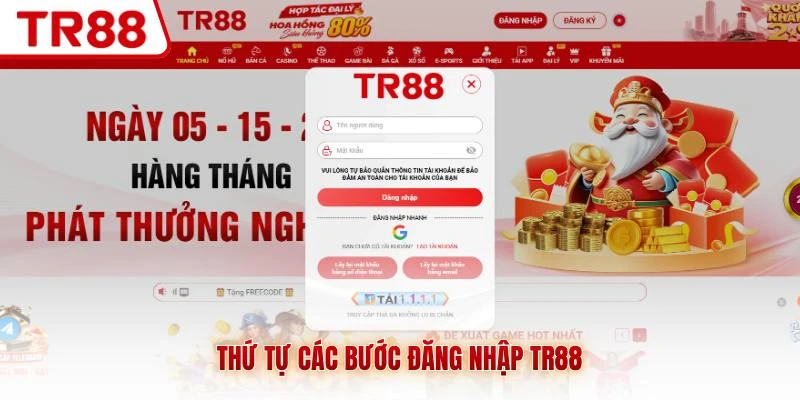 Đăng Nhập TR88 - Đảm Bảo An Toàn, Thành Công Với 3 Giây - gocabi.site